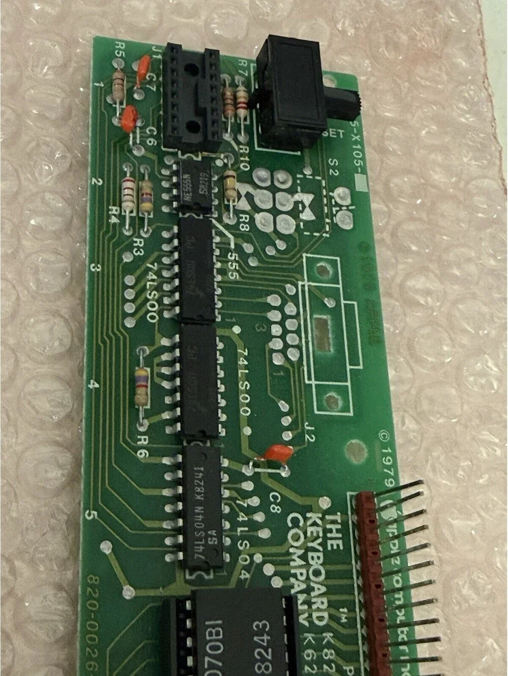 Vintage Apple II )II PLUS) Keyboard Encoder Board 1979 Is Untested